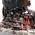 Schnittmodell Motor BMW S 1000 RR